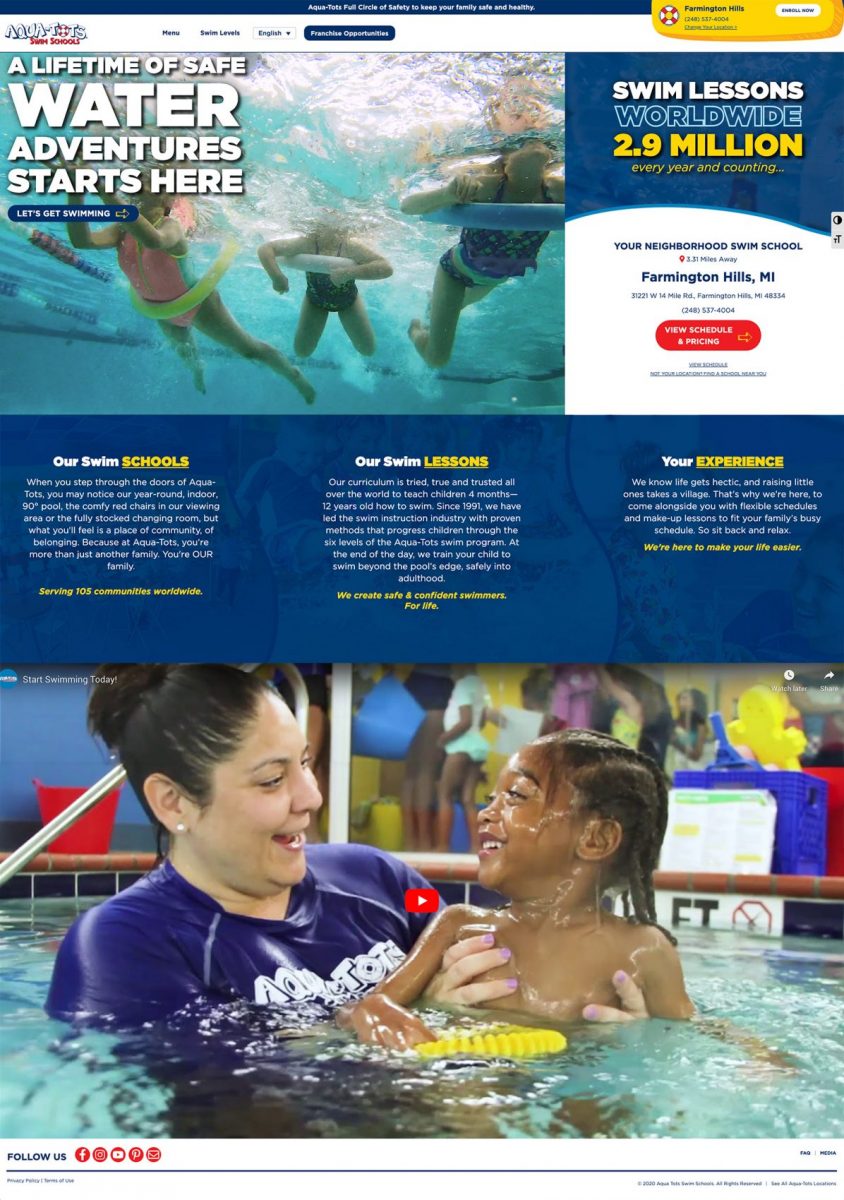 Aqua-Tots Homepage
